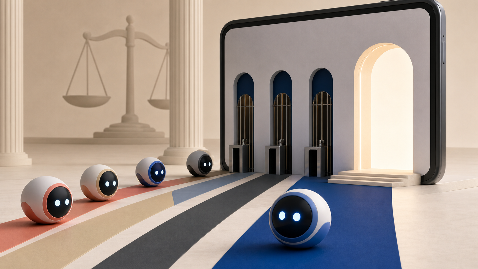 Competing AI assistants facing an unequal mobile platform gateway