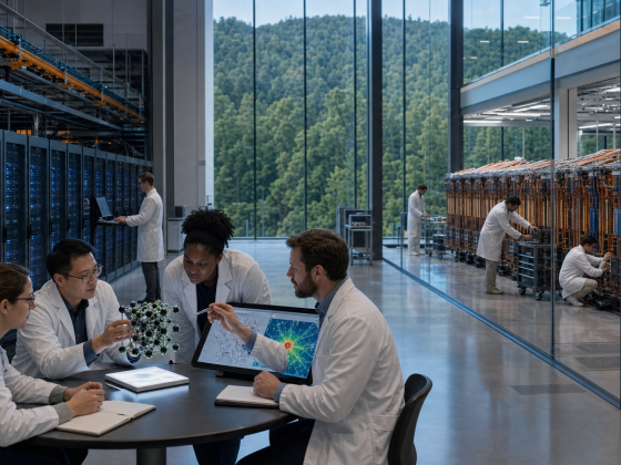 AMD and the DOE Build Two Generations of Scientific AI 1 Scientists collaborating around two generations of secure high-performance AI infrastructure
