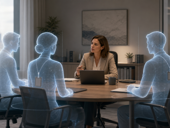 OpenAI Frontier Treats AI Agents Like Governed Coworkers 1 Enterprise teams onboarding governed AI coworkers with defined context, permissions, feedback, and oversight