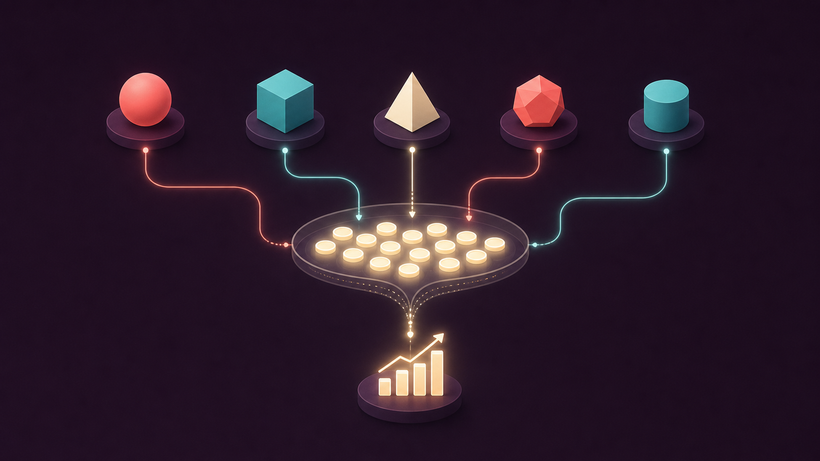 A small network of specialised AI agents sharing a carefully managed compute budget