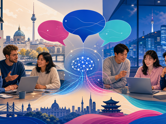 Telco Alliance Builds a Multilingual Model for Customer Service 2 Two telecom teams collaborating across languages and network regions