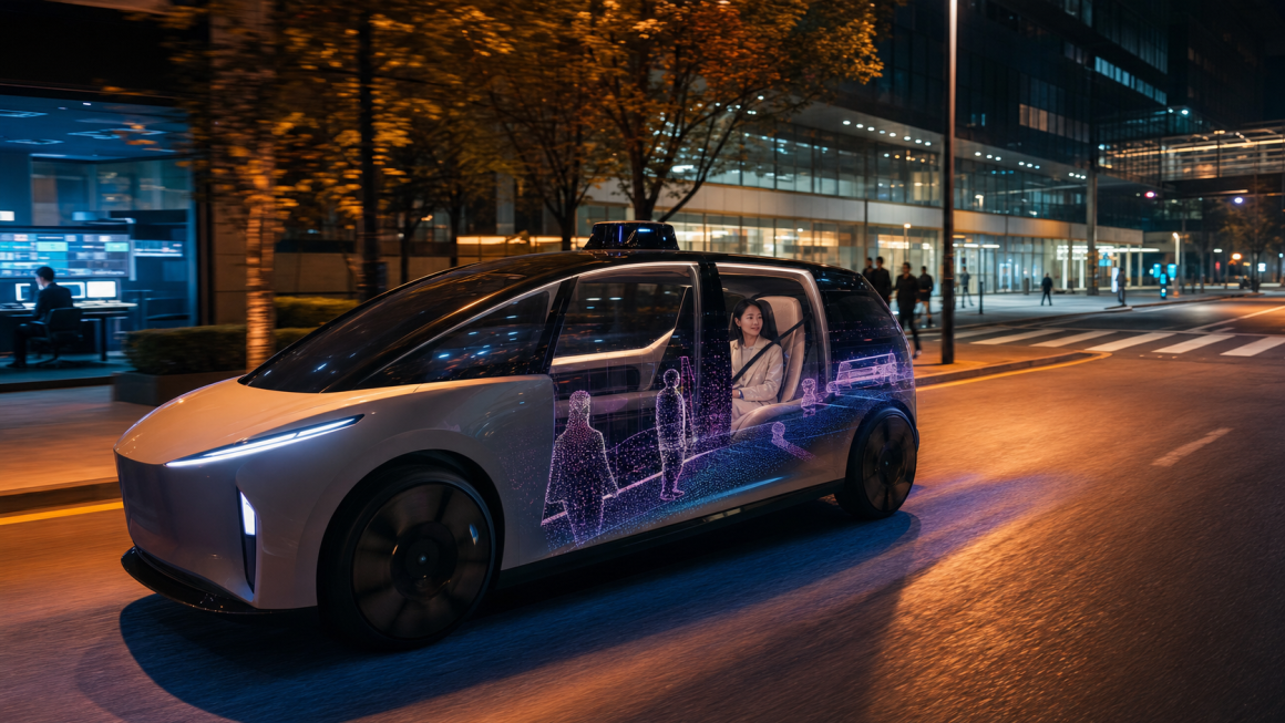 Kakao Mobility Maps a Level 4 Autonomous Driving Ecosystem 1 Level 4 autonomous vehicle operating within a monitored Seoul service district